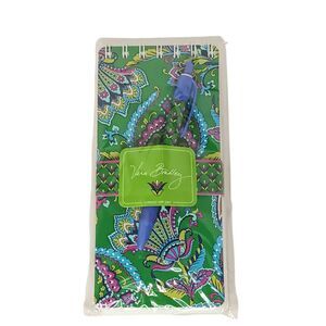 Vera Bradley Emerald Paisley 100 Sheet Notepad with Pen New In Package - Gift